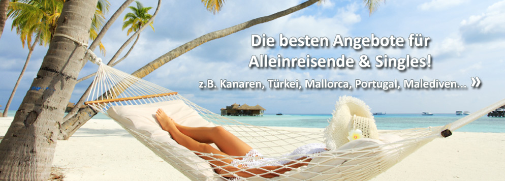 Urlaub für Singles und Alleinreisende