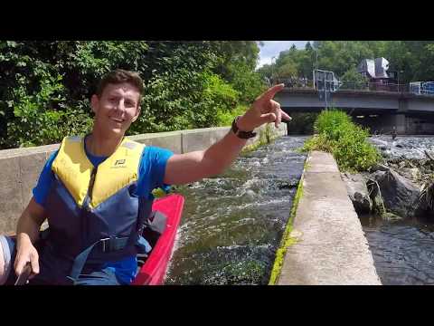 Kanu fahren auf der Lahn mit KRUMOS&#039; Aktivreisen