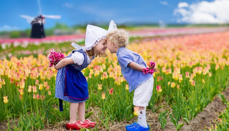 Amsterdam-Tulpenblüte-Keukenhof.