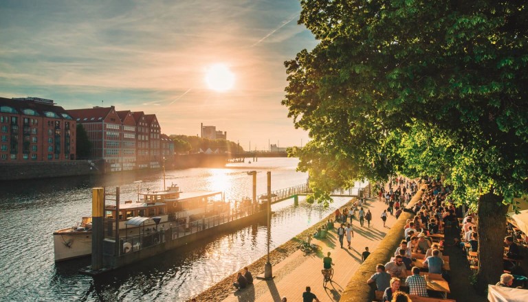 Bremen Weserpromenade