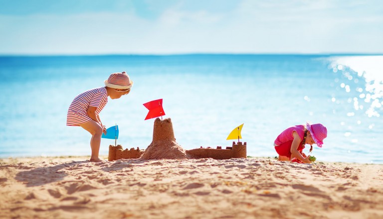 Badeurlaub - Kindern