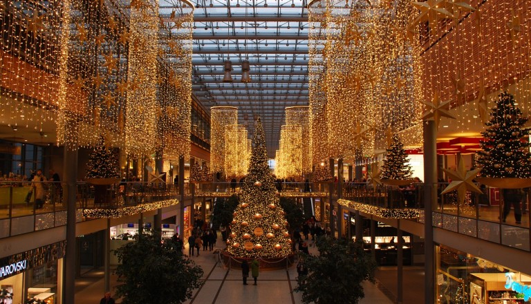 Berlin - shopping on Christmas