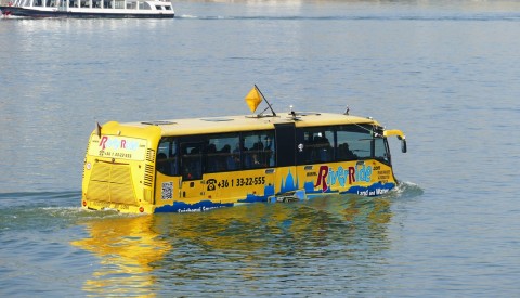 Budapest - Stadtrundfahrt Amphibienbus