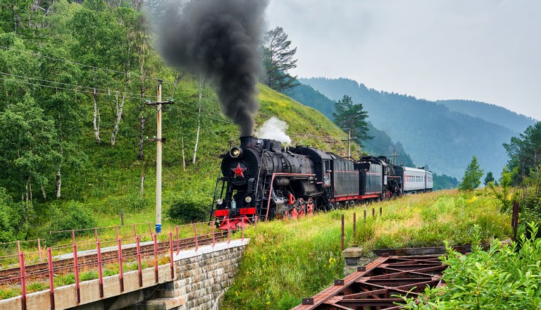 Deutschland-Eisenbahnfahrt-Sauschwaenzlebahn