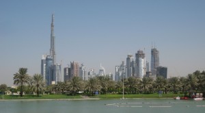 Skyline der Innenstadt Dubais