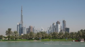 Skyline der Innenstadt Dubais Skyline der Innenstadt Dubais