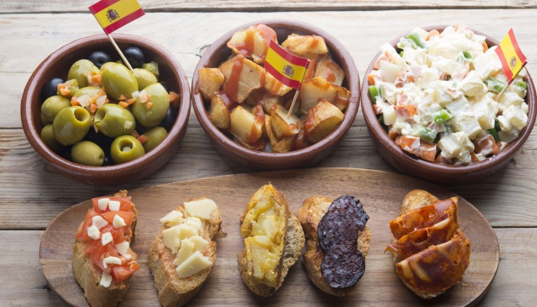 Kulinarisch-Spanien-Essen