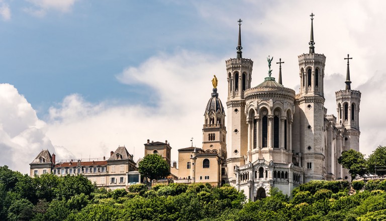 Frankreich-Lyon-Notre-Dame-de-Fourviere