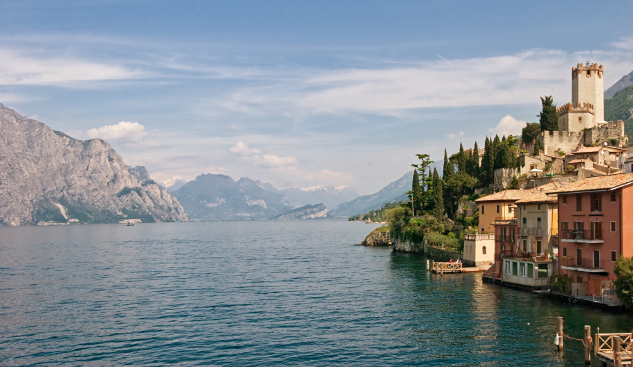 Italiens Seenlandschaft Gardasee