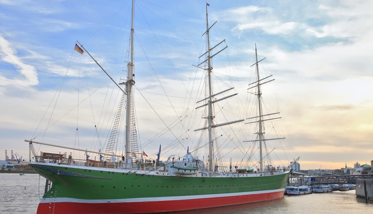 Hamburg - Museumsschiff Rickmer Rickmers