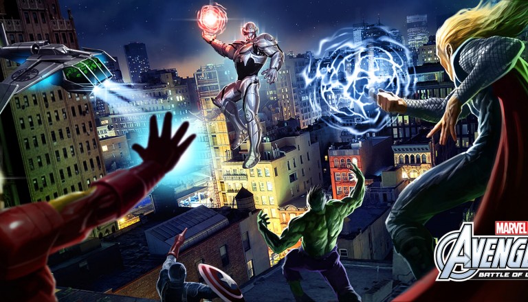 IMG Worlds Of Adventure - The Avengers Battle of Ultron ride
