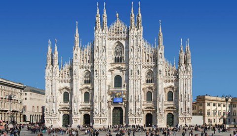 Italien-Mailand - Aussichtspunkt