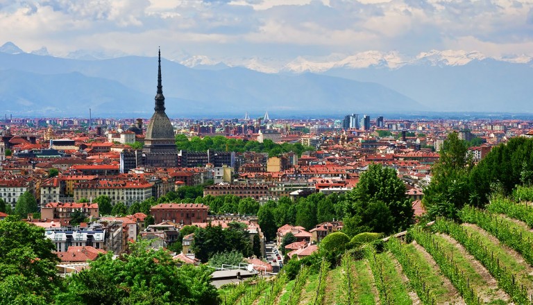 Italien-Turin-Aussichtspunkt