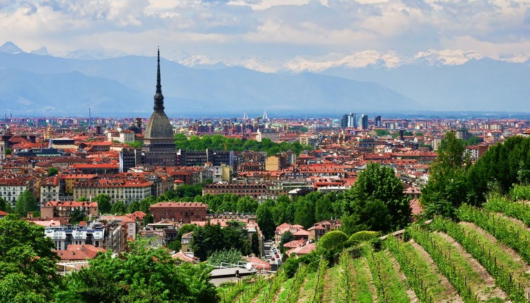 Italien-Turin-Aussichtspunkt