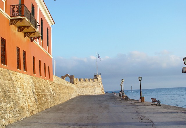 Im Hafen von Chania, Kreta