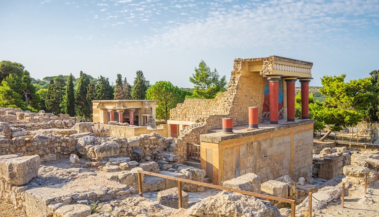 Kreta-Der-Palast-Knossos