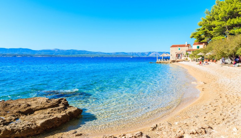 Strand in Kroatien