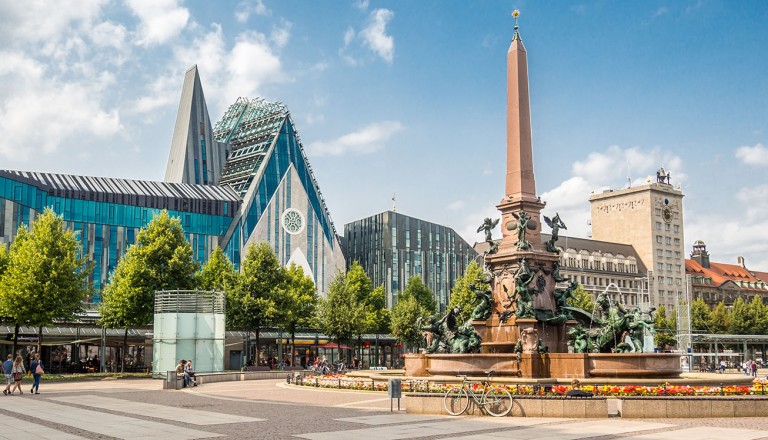 Leipzig-Fruehling - Staedtereisen