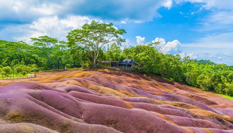 Mauritius - Siebenfarbige Erde bei Chamarel