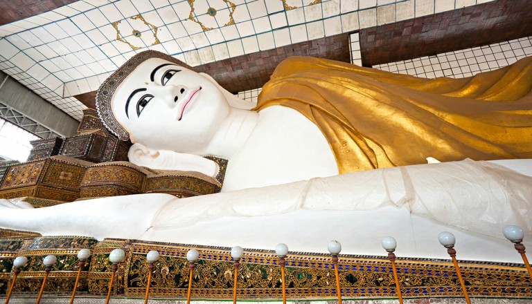 Myanmar - Shwethalyaung Buddha