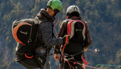 Paragliding vom Berg Babadag