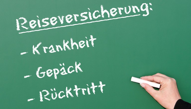 Reise - Ruecktrittsversicherung