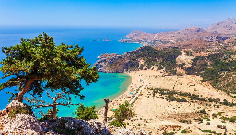 Rhodos - Tsambika Beach