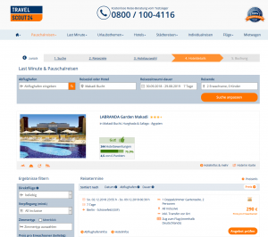 Screenshot Deal Hotel Labranda Makadi Garden Hurghada Ägypten