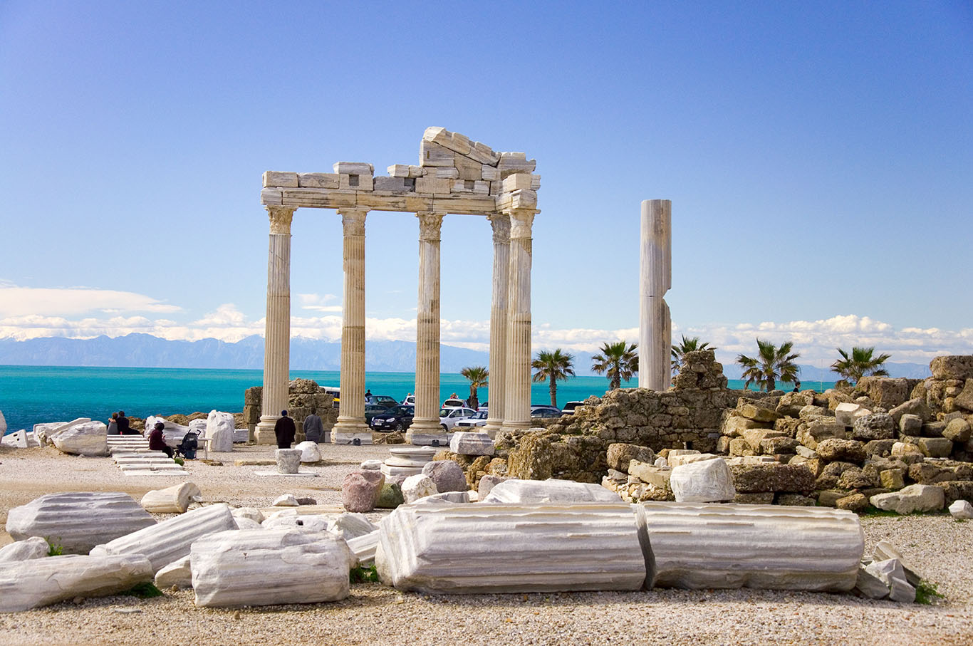 Apollon Tempel, Side, Türkei