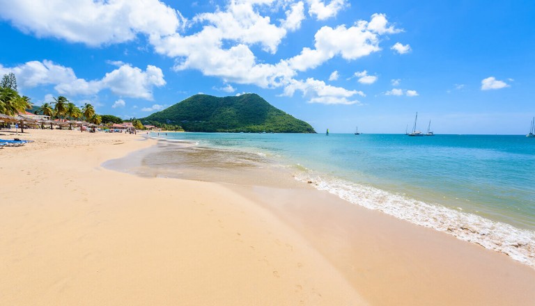 St-Lucia - Reduit Beach