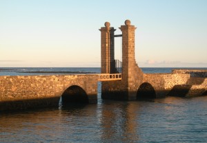 Steinbrücke bei Lanzarote