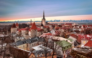 Die Altstadt von Talinn (Estland)