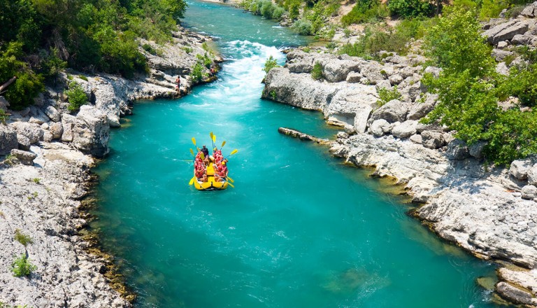 Tuerkei - Rafting im Koprulu-Kanyon-Nationalpark