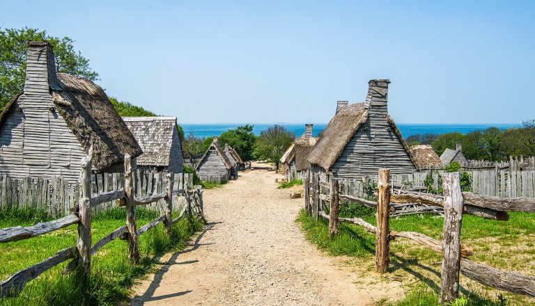 USA - Plimoth Plantation in Plymouth