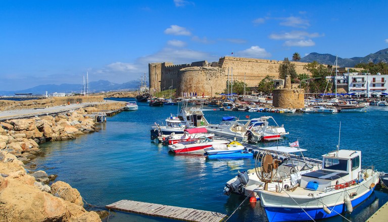 Zypern - Festung Kyrenia in Girne