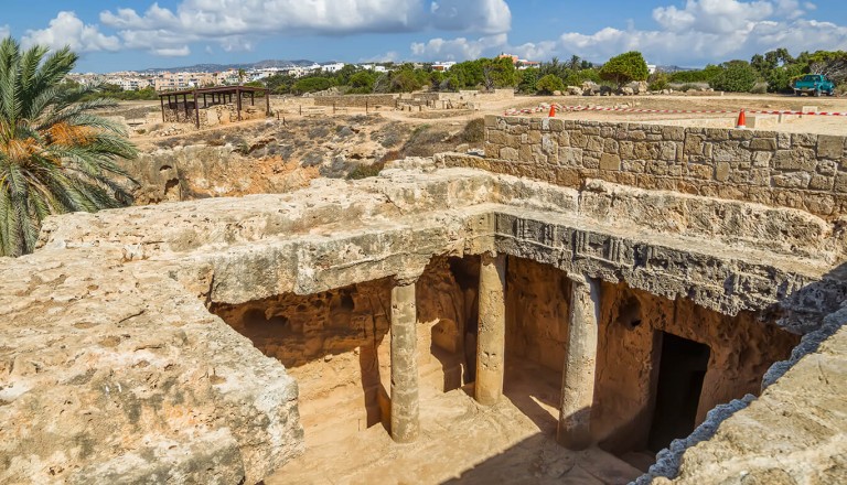 Zypern - Koenigsgraeber von Nea Paphos