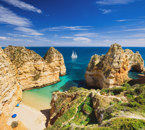 7 Tage Frühbucher Urlaub an der Algarve inkl. Flug, Transfer, Zug & HP