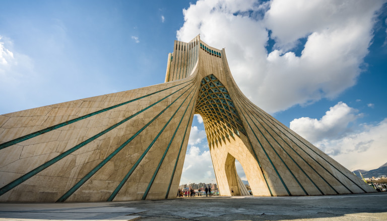 Azadi Tower in Teheran
