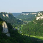 Blick vom Eichfelsen bei Irndorf im Donaubergland