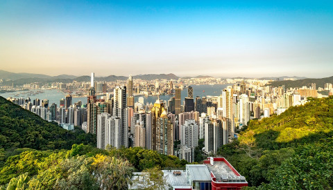 Blick vom Victoria Peak