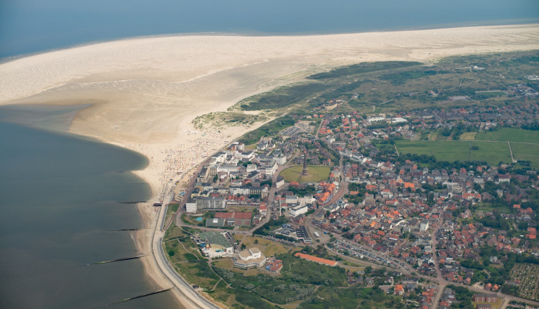 Borkum Luftaufnahme