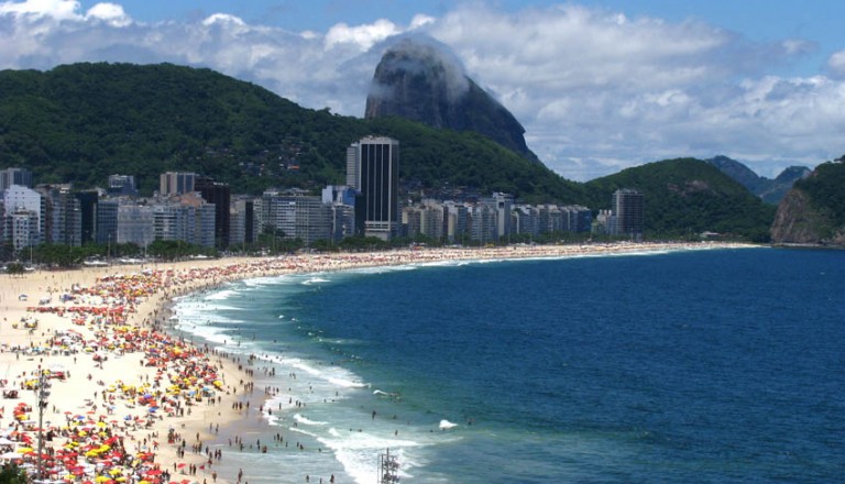 Copacabana in Rio de Janeiro