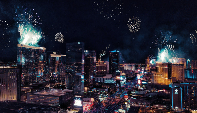 Feuerwerk Las Vegas