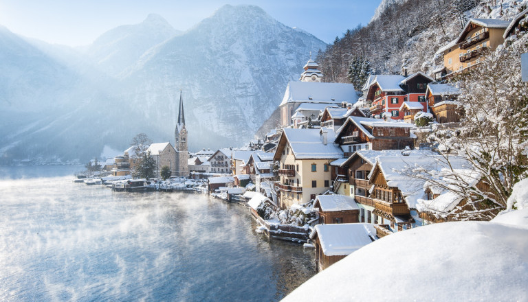 Hallstatt im Winter