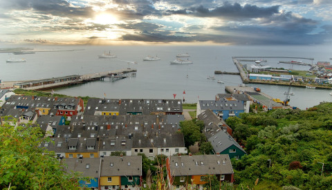 Helgoland Sonnenuntergang