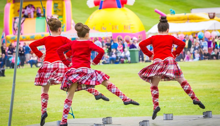 Highland Games in Schottland