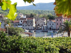 Vrboska auf Hvar, Kroatien