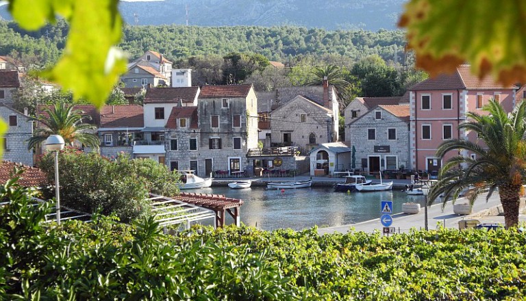 Vrboska auf Hvar, Kroatien