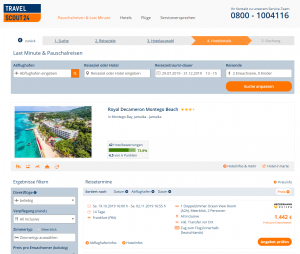 Jamaika Deal Royal Decameron Montego Beach Screenshot