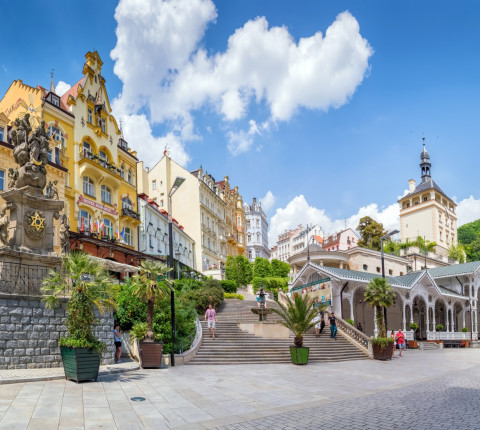 Imposantes Kurhotel mit eigenem Beautycenter Karlsbad (Karlovy Vary)